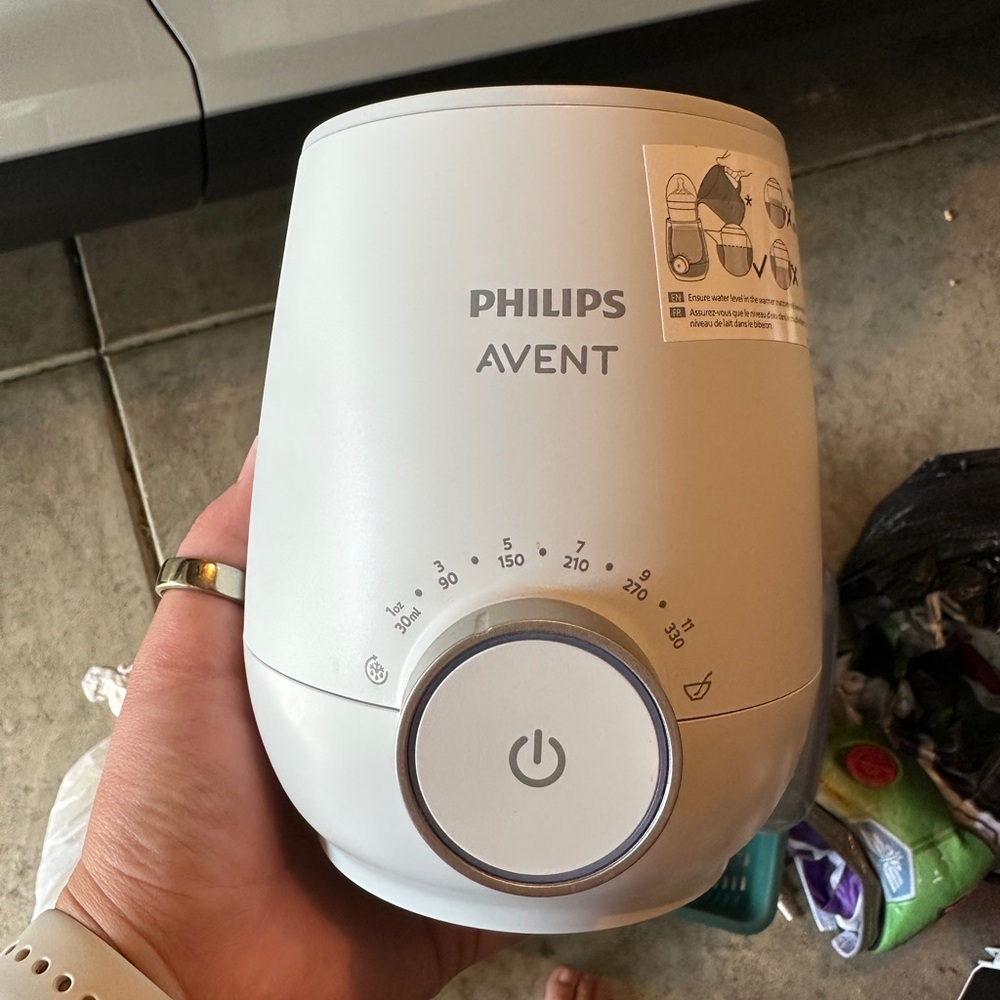 Philips Avent Bottle Warmer in White
